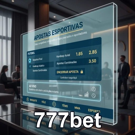 Ilustração de Explore o aplicativo cassino da 777bet com fácil acesso móvel