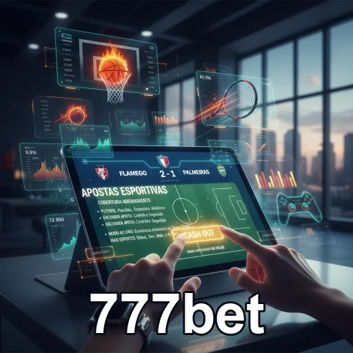 Ilustração de Acesse rapidamente o cassino online 777bet com segurança