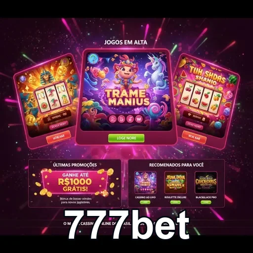 Ilustração de Descubra a plataforma de jogos 777bet com segurança total